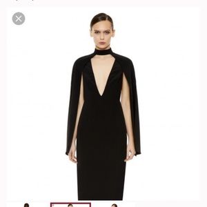 AQAQ formal black maxi dress